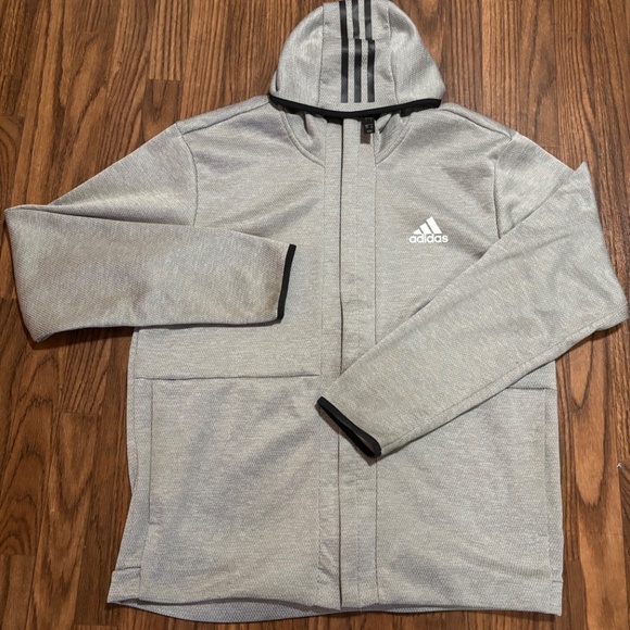 Adidas * Team Issued ClimaWarm FullZip Jacket / Sweatshirt Hoodie * Large - Picture 8 of 16